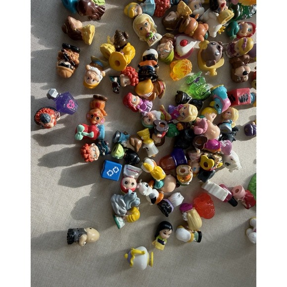 Lot 120+ Mini Figures Squinkies Disney Kawaii Blind Bag Toys Accessories Kids - Picture 5 of 6